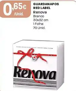 Intermarché Guardanapos red label renova promoção