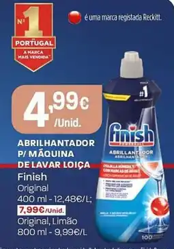 Intermarché Abrilhantador p/ máquina de lavar loiça finish original promoção