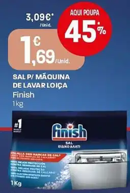 Intermarché Sal p/ máquina de lavar loiça finish promoção
