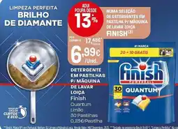 Intermarché Detergente em pastilhas p/ máquina de lavar loiça finish quantum promoção