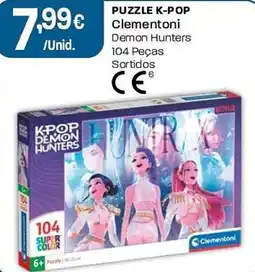 Intermarché Puzzle k-pop clementoni demon hunters promoção