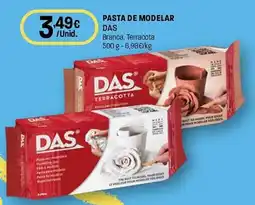 Intermarché Pasta de modelar das branca, terracota promoção