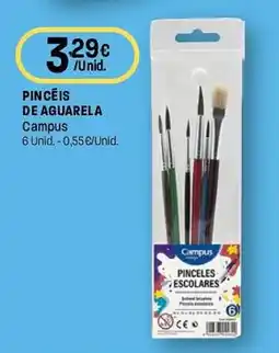 Intermarché Pincéis de aguarela campus promoção