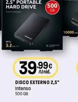 Intermarché Disco externo 2,5" Intenso promoção