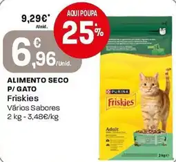 Intermarché Alimento seco p/ gato friskies promoção