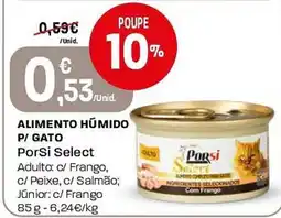 Intermarché Alimento húmido p/ gato por si select promoção