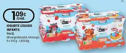 Intermarché Iogurte líquido infantil porSi morango/banana, morango promoção