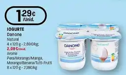 Intermarché Iogurte danone natural promoção