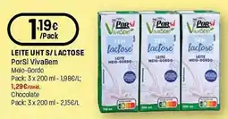 Intermarché Leite uht s/ lactose por si vivabem promoção