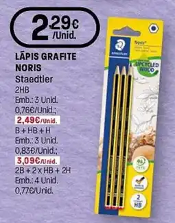 Intermarché lápiz grafite noris promoção