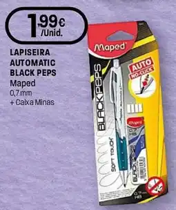 Intermarché Lapiseira automatic black peps maped promoção
