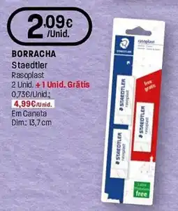 Intermarché Borracha Staedtler Rasoplast promoção