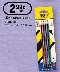Intermarché Lápis grafite 2hb noris promoção