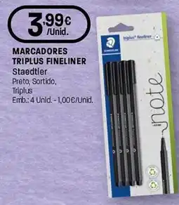 Intermarché Marcadores triplus fineliner staedtler promoção