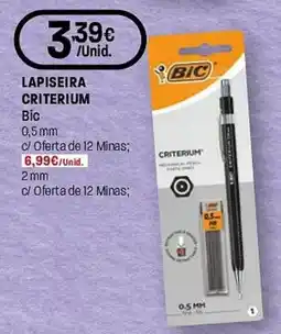 Intermarché Lapiseira criterium bic promoção