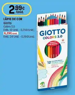 Intermarché Lápis de cor giotto colors 3.0 promoção