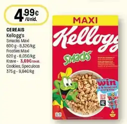 Intermarché Kellogg's Smacks Maxi promoção