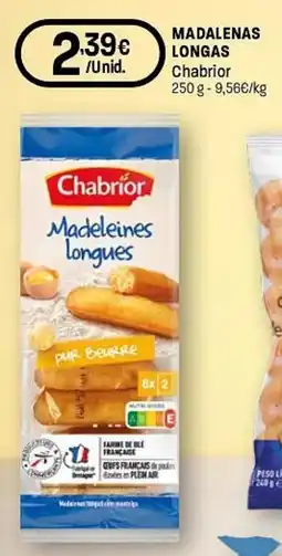 Intermarché Madalenas longas chabrior promoção
