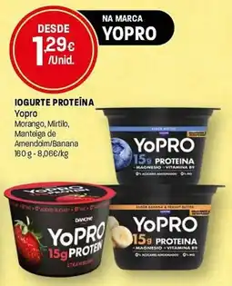 Intermarché Iogurte proteína yopro promoção