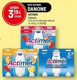 Intermarché Actimel Danone promoção