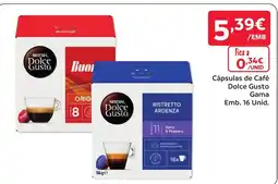 Amanhecer Cápsulas de Café Dolce Gusto Gama promoção
