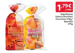 Amanhecer Napolitanas Schoco Brotchen promoção