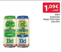 Amanhecer Sidra Somersby promoção