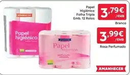 Amanhecer Papel higiênico amanecer promoção