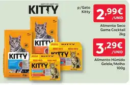 Amanhecer Kitty Alimento Seco Gama Cocktail promoção