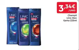 Amanhecer Champô Linic Men promoção