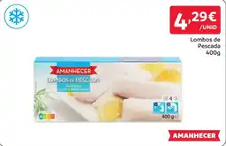 Amanhecer Lombos de pescada amanhecer promoção