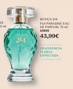 O Boticário Botica 214 Fiji Paradise Eau de Parfum promoção