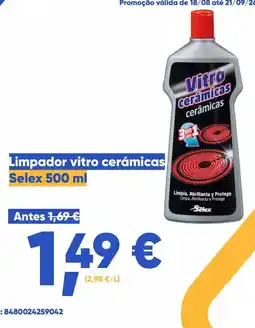 Casa Cheia Limpador vitro cerâmicas selex promoção