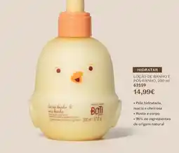 O Boticário loção banho & pós banho boti baby promoção