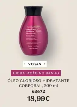 O Boticário Nativa spa óleo glorioso hidratante corporal promoção