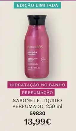 O Boticário nativa spa sabonete liquido perfumado promoção