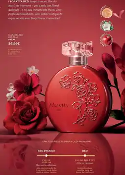 O Boticário Floratta red promoção