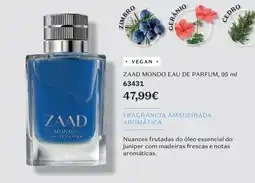 O Boticário zaad mondo eau de parfum promoção