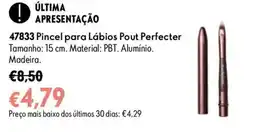 Oriflame Pincel para lábios pout perfecter promoção