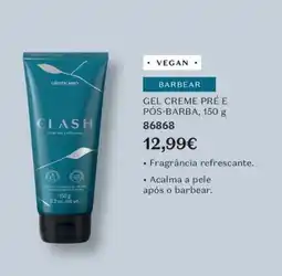 O Boticário Clash gel creme pré e pós-barba promoção