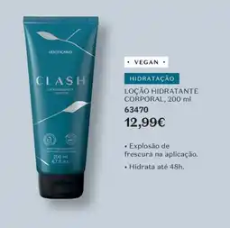 O Boticário Clash loção hidratante corporal promoção