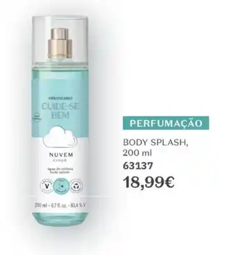O Boticário O Boticário cuide-se bem nuvem cloud água de colônia body splash promoção