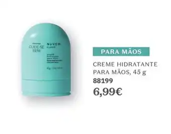 O Boticário Nuvem Creme Hidratante Para Mãos promoção