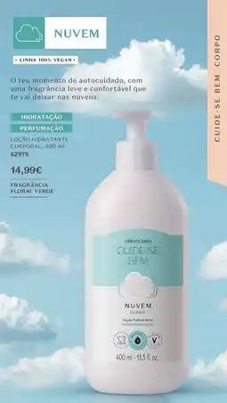 O Boticário Nuvem loção hidratante promoção