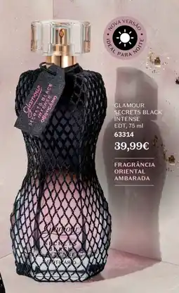 O Boticário Glamour secrets black intense promoção