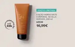 O Boticário Botica 214 loção hidratante corporal sevilla dorada promoção