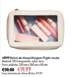 Oriflame Bolsa de Maquilhagem Flight-mode promoção