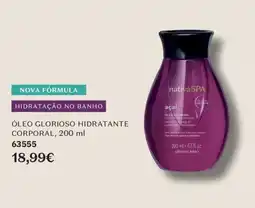 O Boticário nativa spa óleo glorioso hidratante corporal promoção