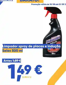 Casa Cheia Limpador spray de placas e indução selex promoção