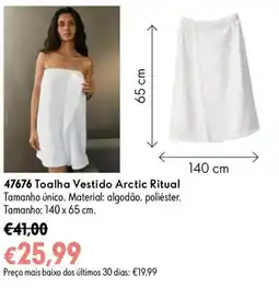 Oriflame Toalha Vestido Arctic Ritual promoção